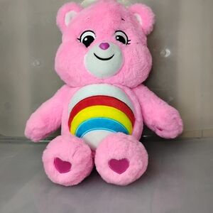 Care Bears Pink Plush with Rainbow Tummy